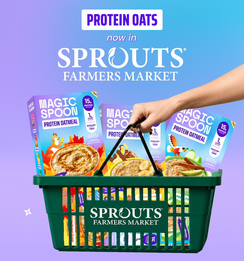 Protein Oats now in Sprouts Farmers Market
