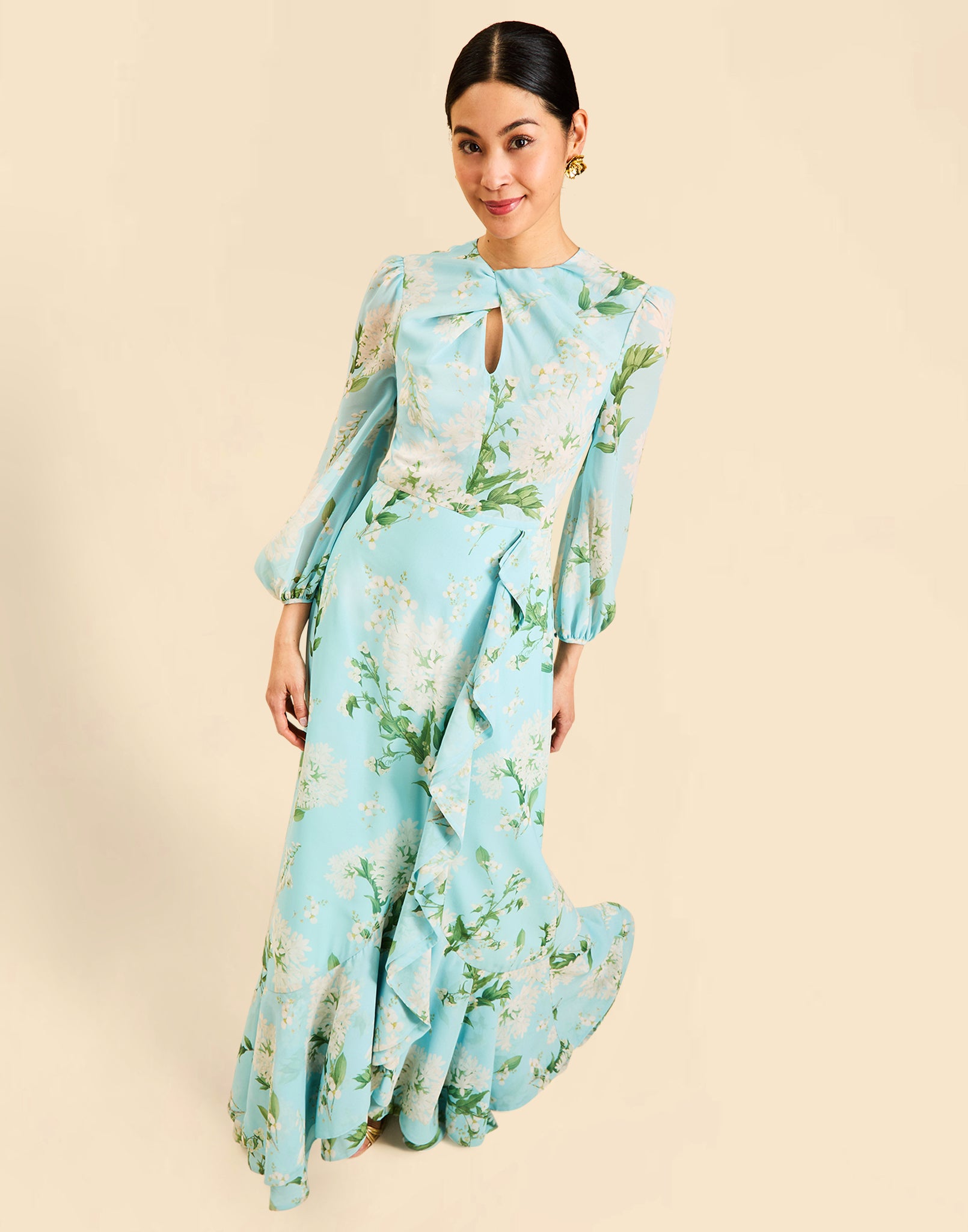 Image of Ophelia Chiffon Gown