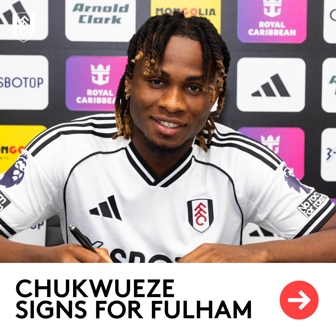 Chukwueze Signs