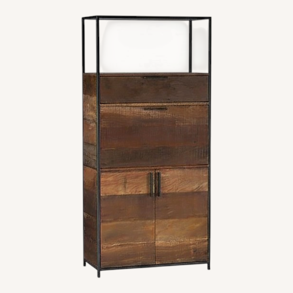 Image of Crate & Barrel Clive Bar Cabinet
