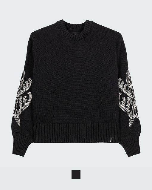 Women's Floral Marine Jumper | Finisterre