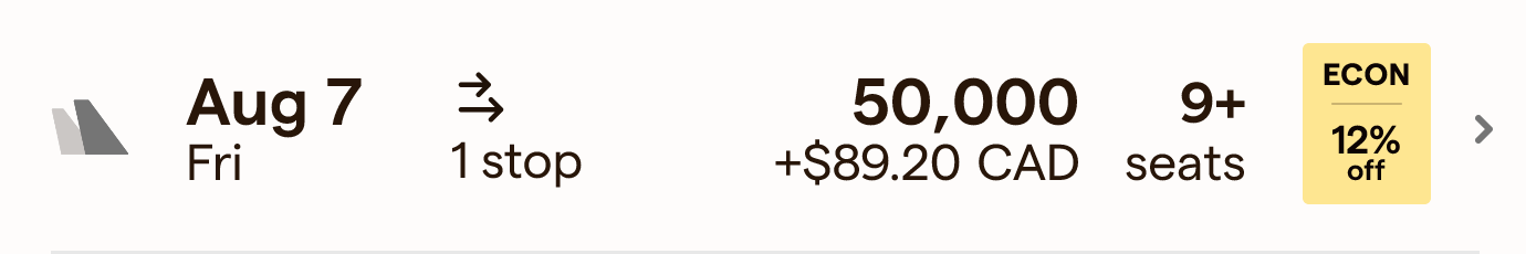 Outbound Deal: 1
