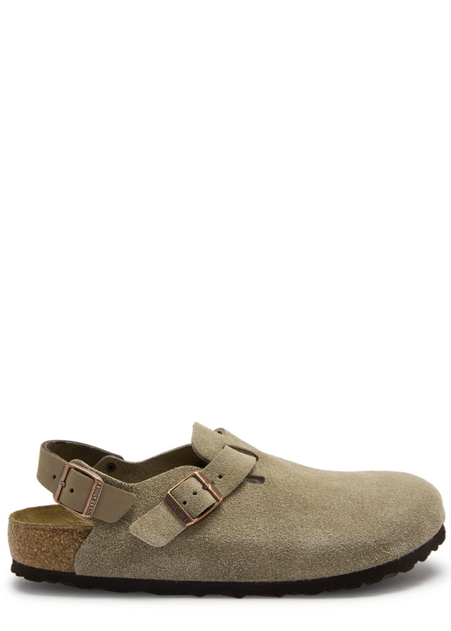BIRKENSTOCK Tokio II suede clogs