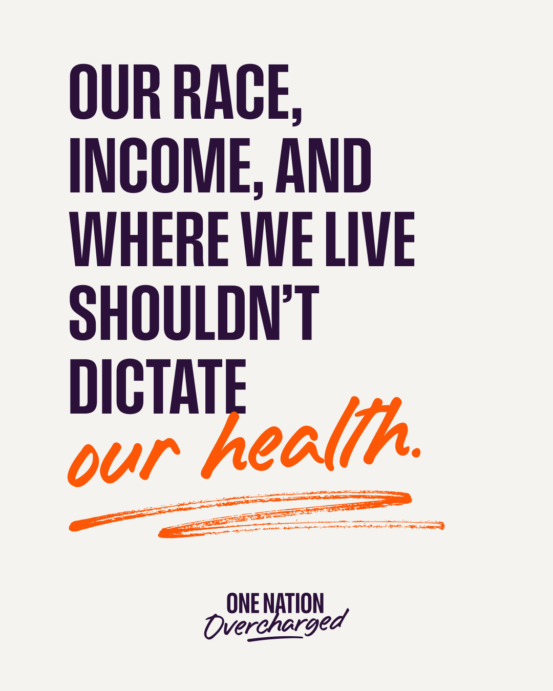 One Nation, Overcharged