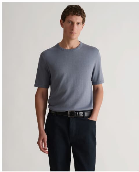 Silk-Cotton T-Shirt