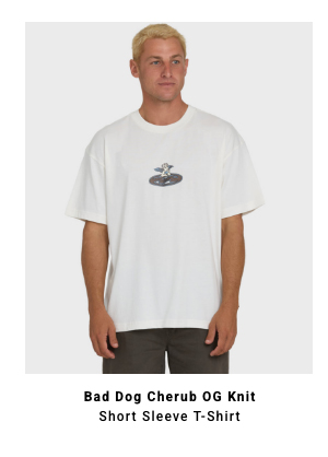 Bad Dog Cherub OG Knit Short Sleeve T-Shirt