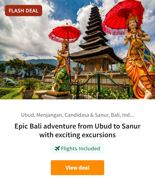 Epic Bali adventure from Ubud to Sanur with exciting excursions