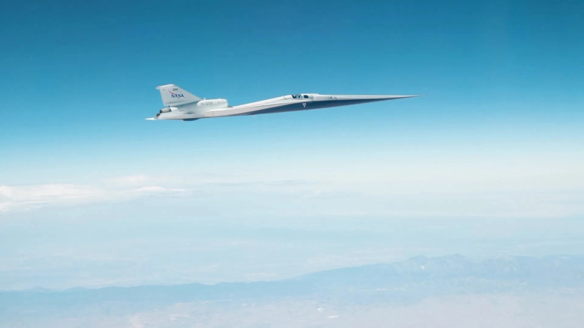 X-59 jet