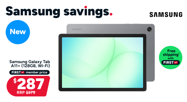 Samsung Galaxy Tab A11+ (128GB, Wi-Fi, Grey)