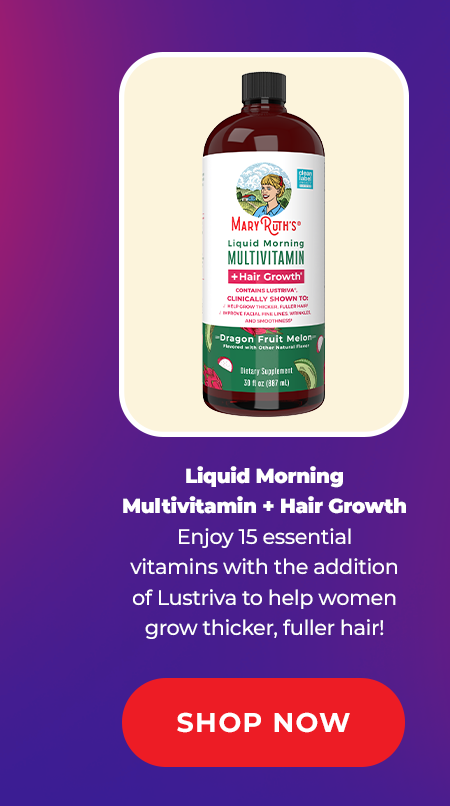 Liquid Morning Multivitamin + Hair Growth