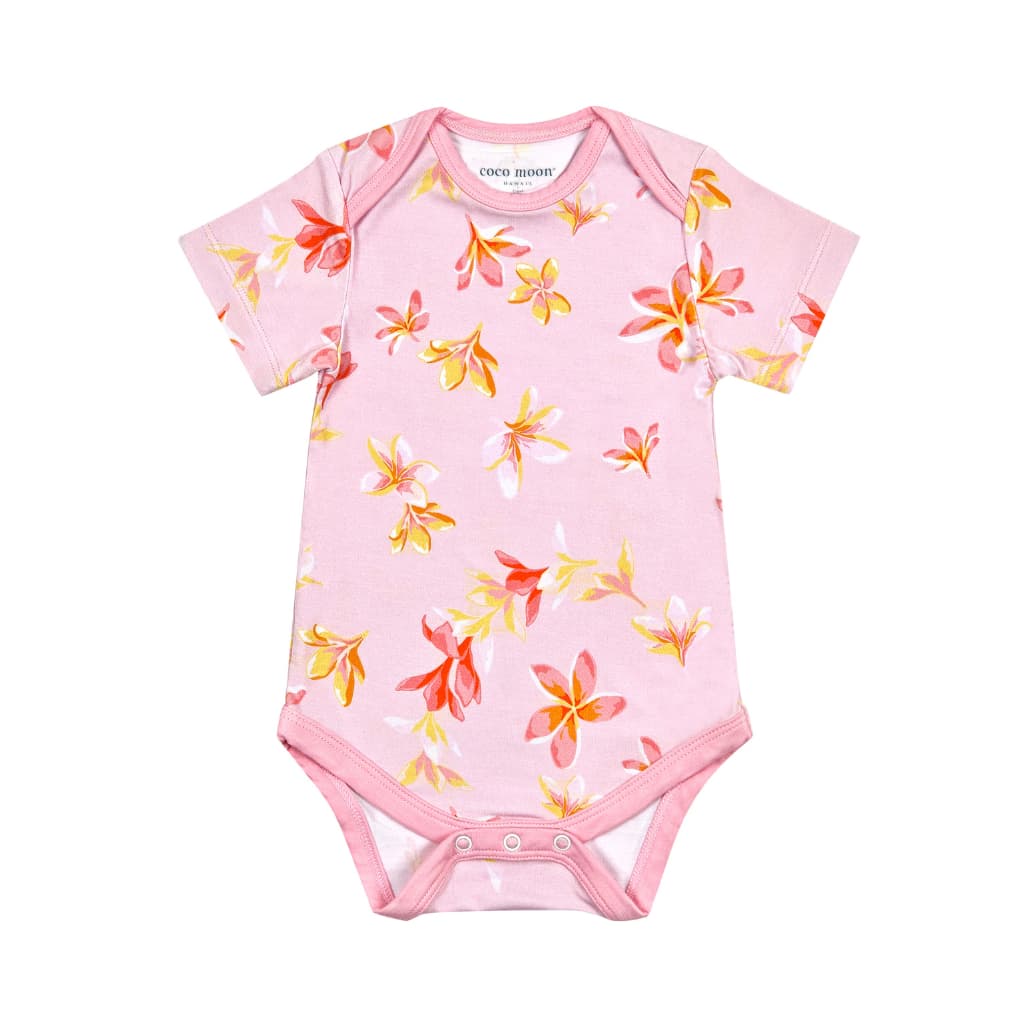 Image of Plumeria Honey Bamboo Onesie