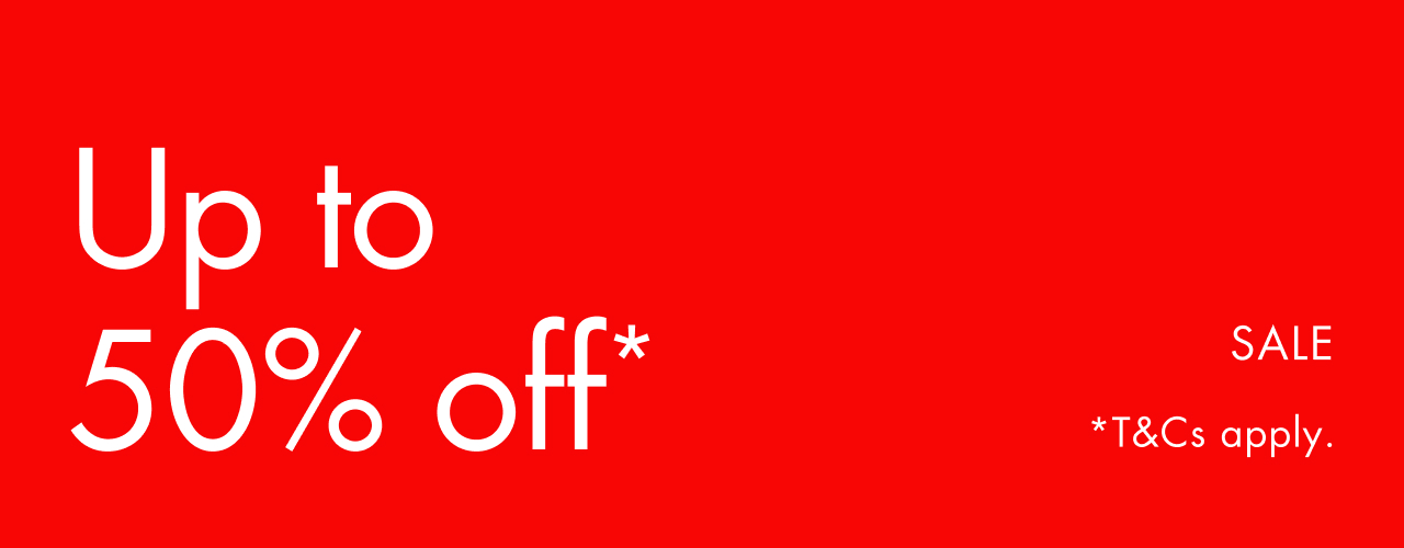 Sale up to 50% off