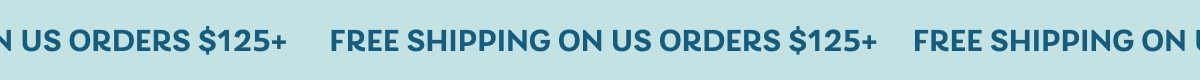 Free shipping on us orders $125+
