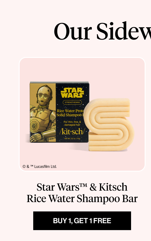 Star Wars™ & Kitsch Rice Water Shampoo Bar