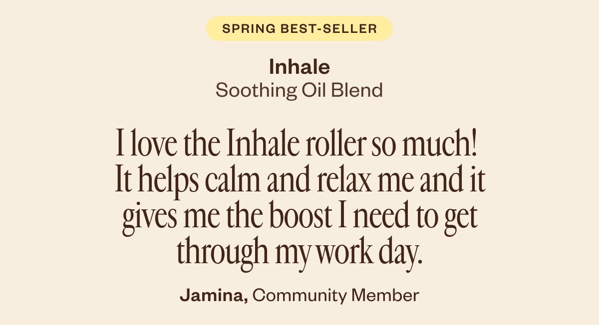Spring Best-Seller: Inhale Roll-On