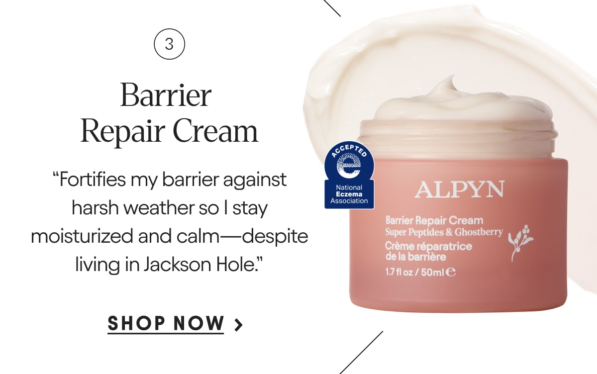 Shop barrier repair cream
