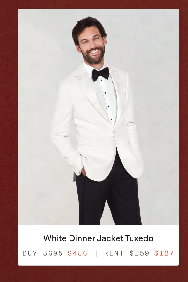 White Dinner Jacket Tuxedo