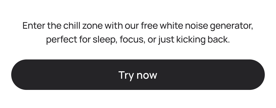 Free white noise generator