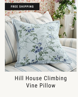 FREE SHIPPING  Hill House Climbing Vine Pillow