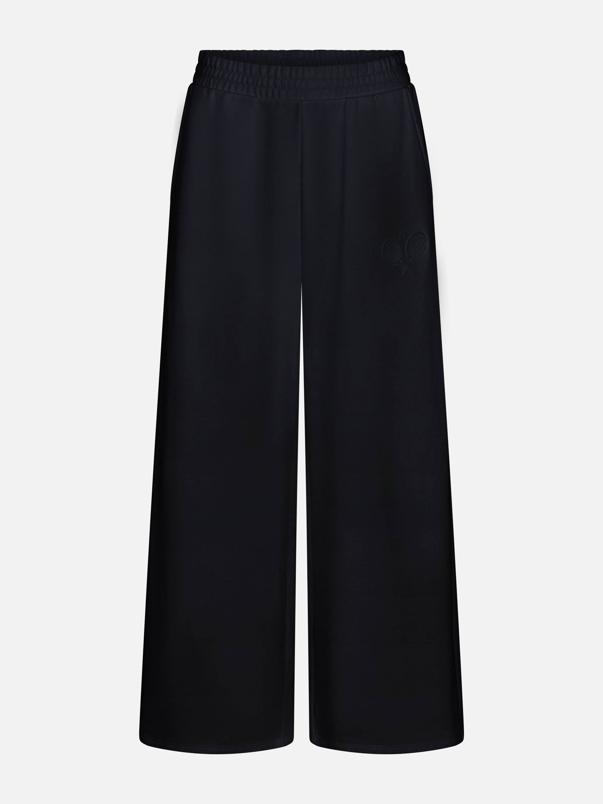 THE TENNIS WIDE LEG SWEATPANT IN NAVY