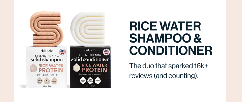 Rice Water Shampoo & Conditioner Combo Pack