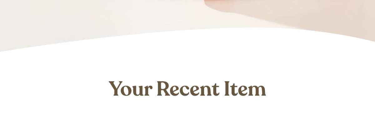 Your Recent Item