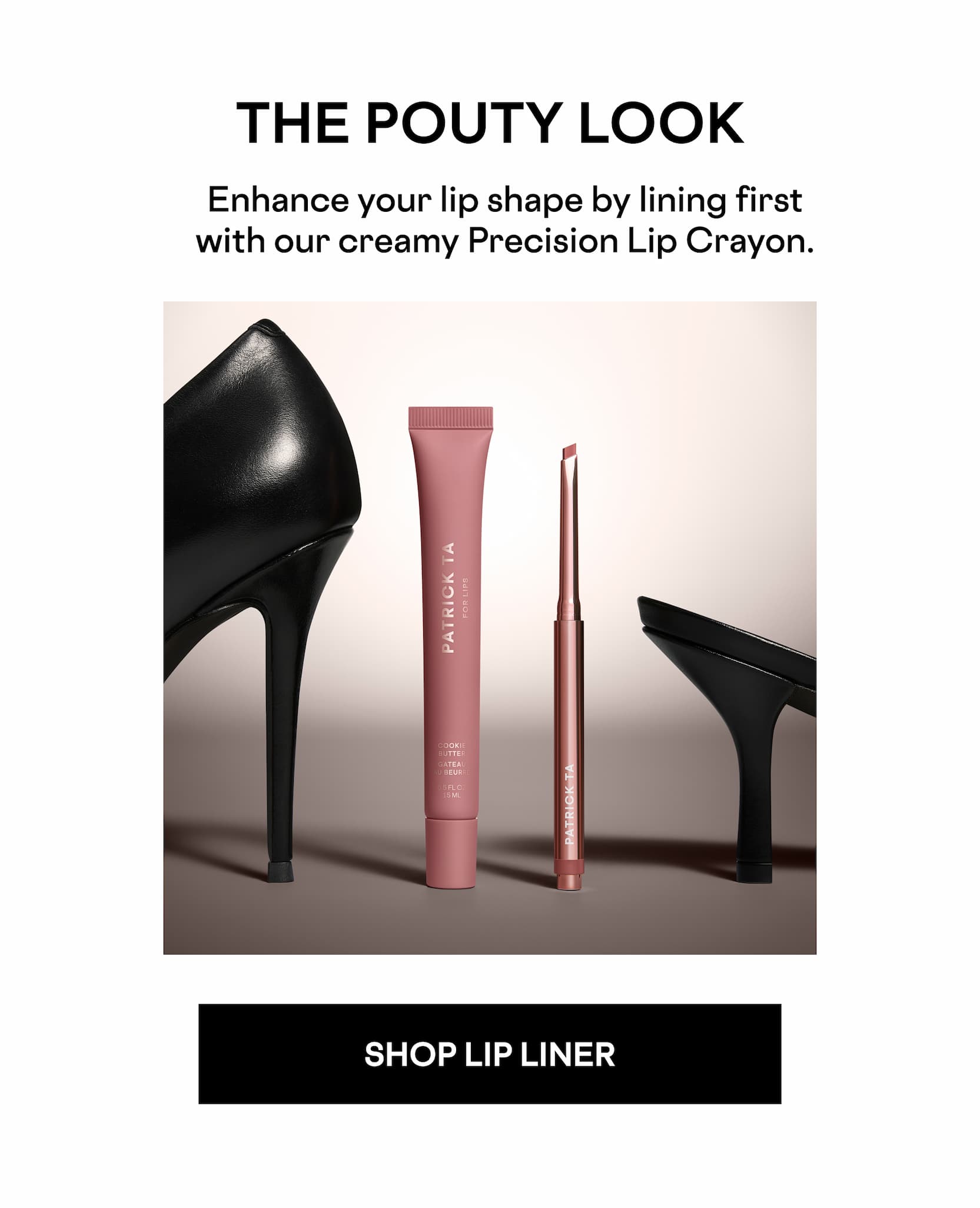 Patrick Ta Precision Lip Crayon creamy lip liner