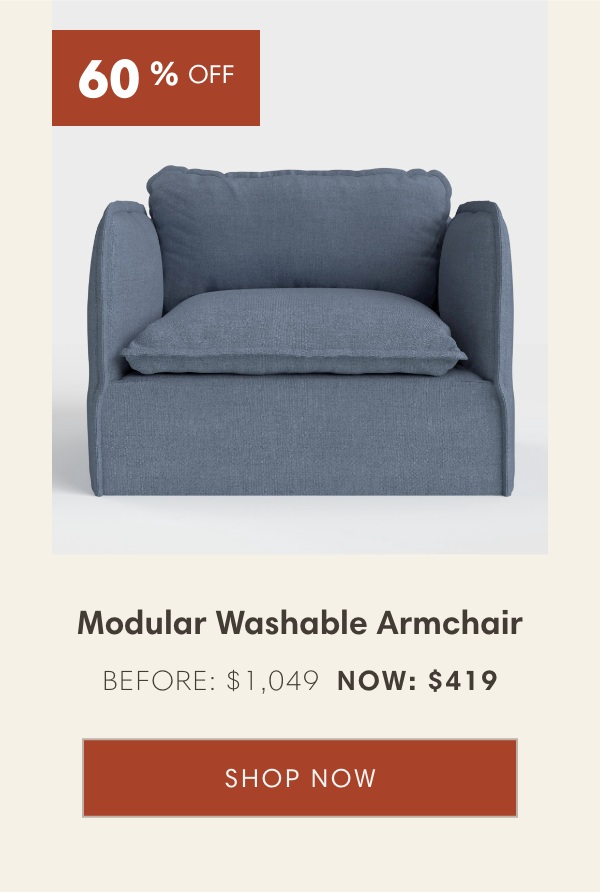 Modular Washable Armchair