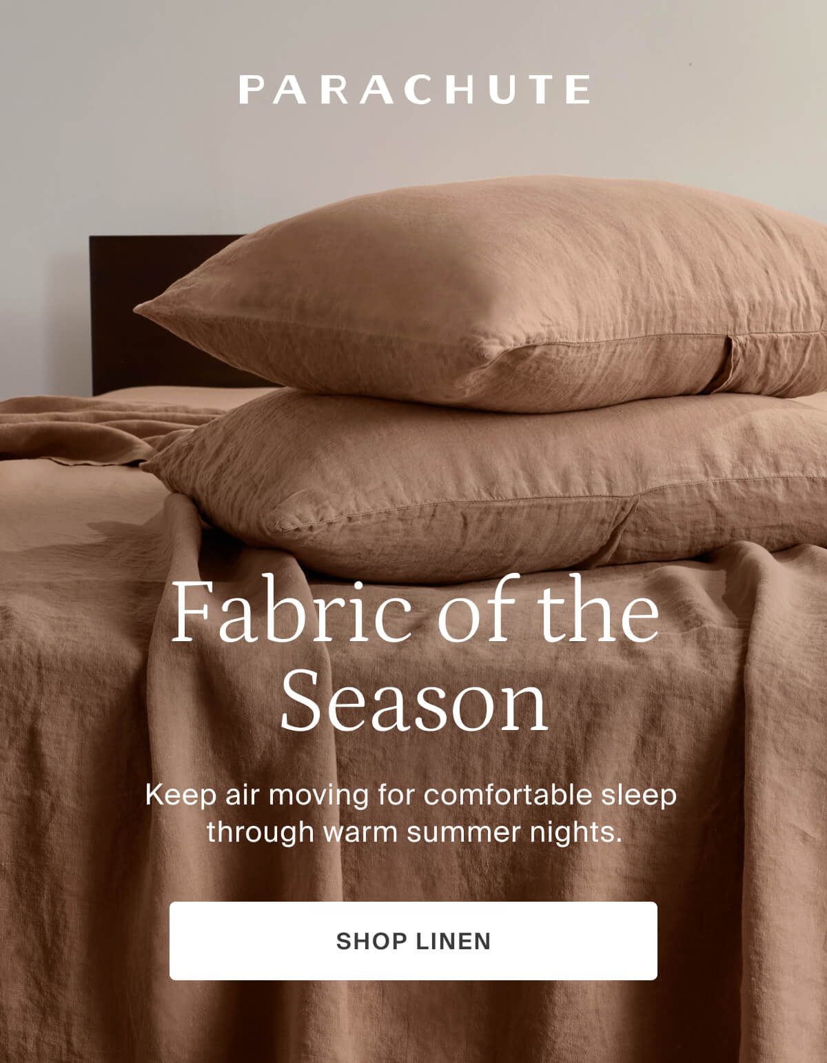 parachute, fabric of the season, shop linen