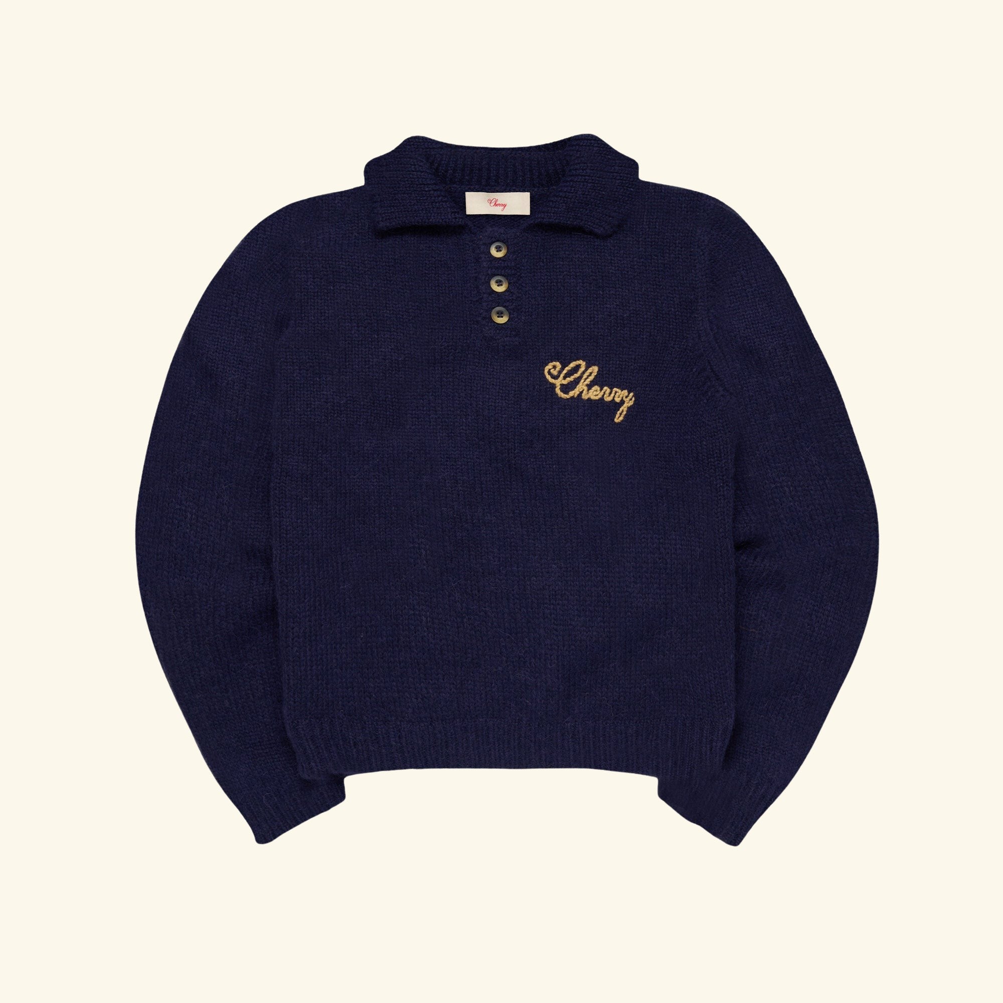 Image of Women's Knit Rugby (Midnight)