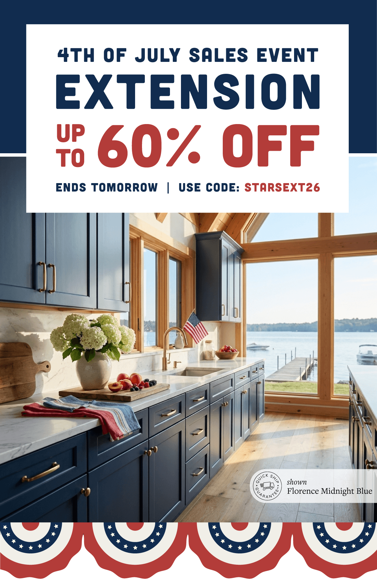 4th of July Sales Event Extended: Up to 60% Off