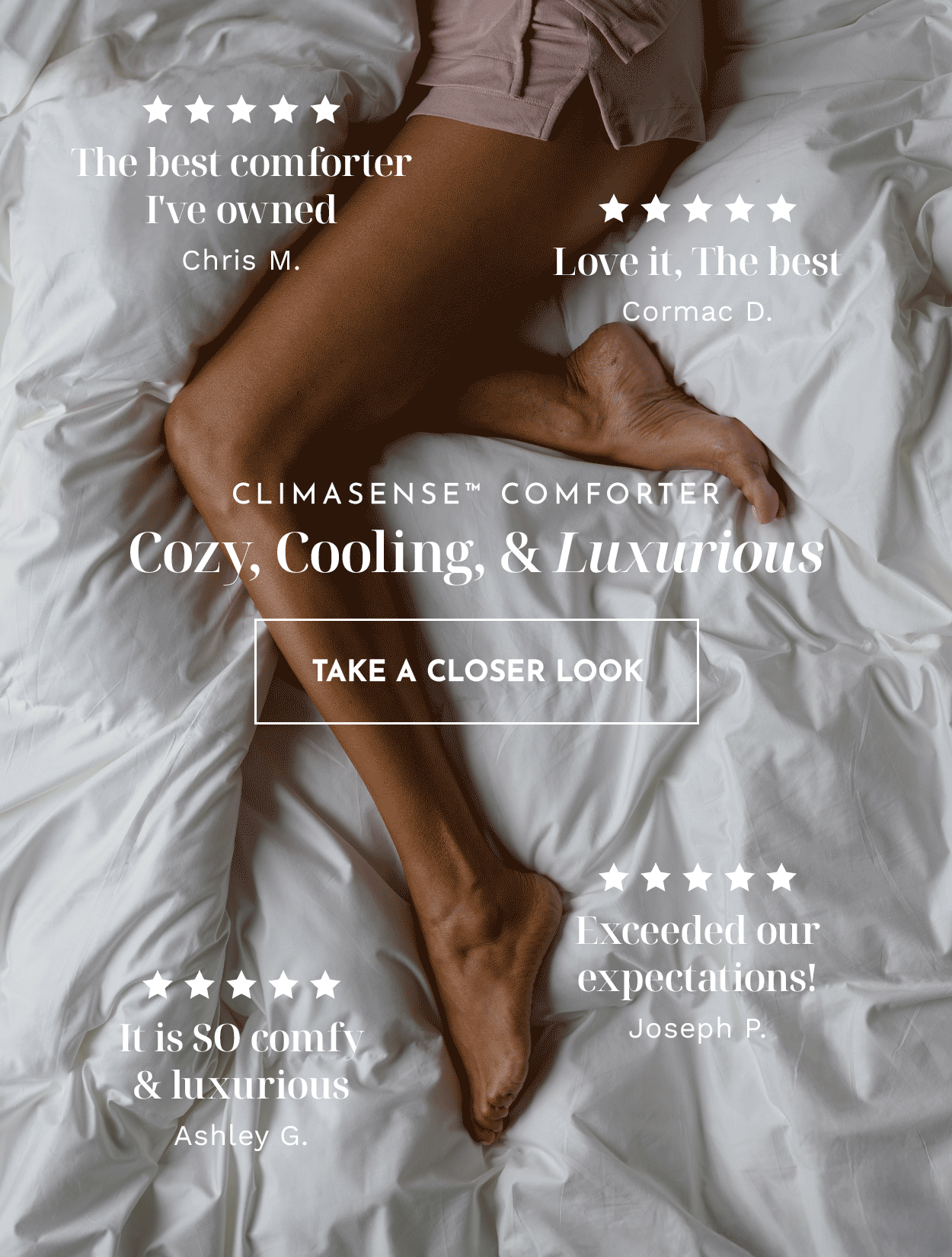 Cozy, Cooling, & Luxurious | SHOP CLIMASENSE COMFORTER
