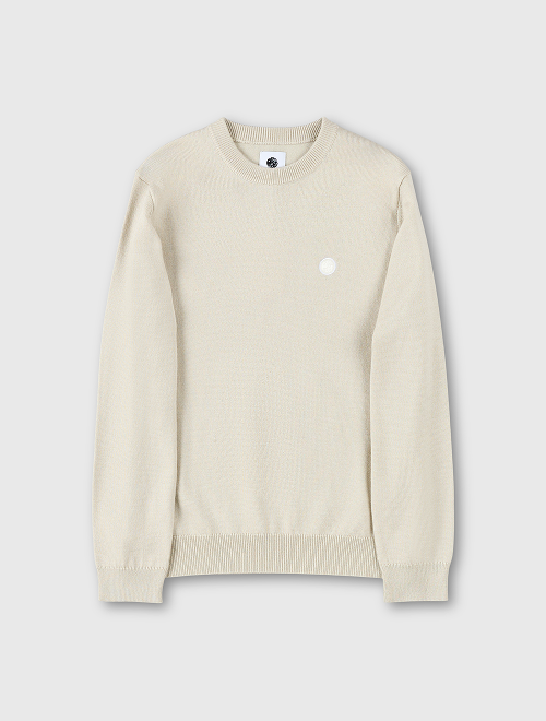 Merino blend crew