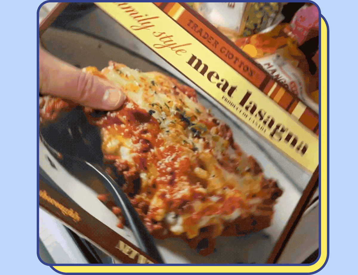 Frozen lasagna