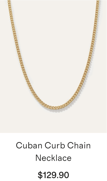 Cuban Curb Chain Necklace