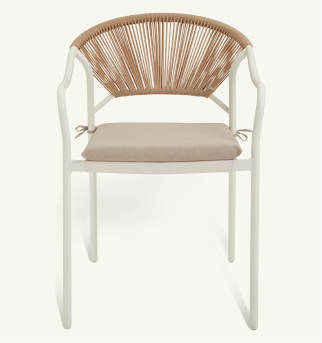 Habitat Elvas Set of 2 Rattan Effect Garden Chair - Natural Habitat Elvas Set of 2 Rattan Effect Garden Chair - Natural