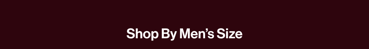 Shop by men's size
