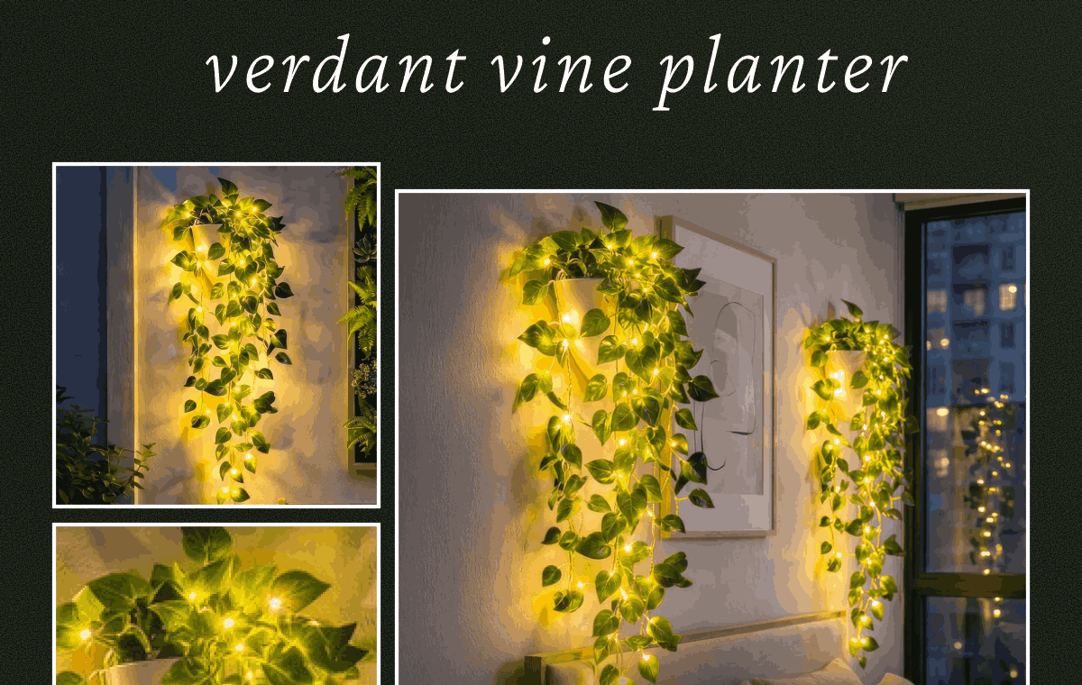 Verdant Vine Planter