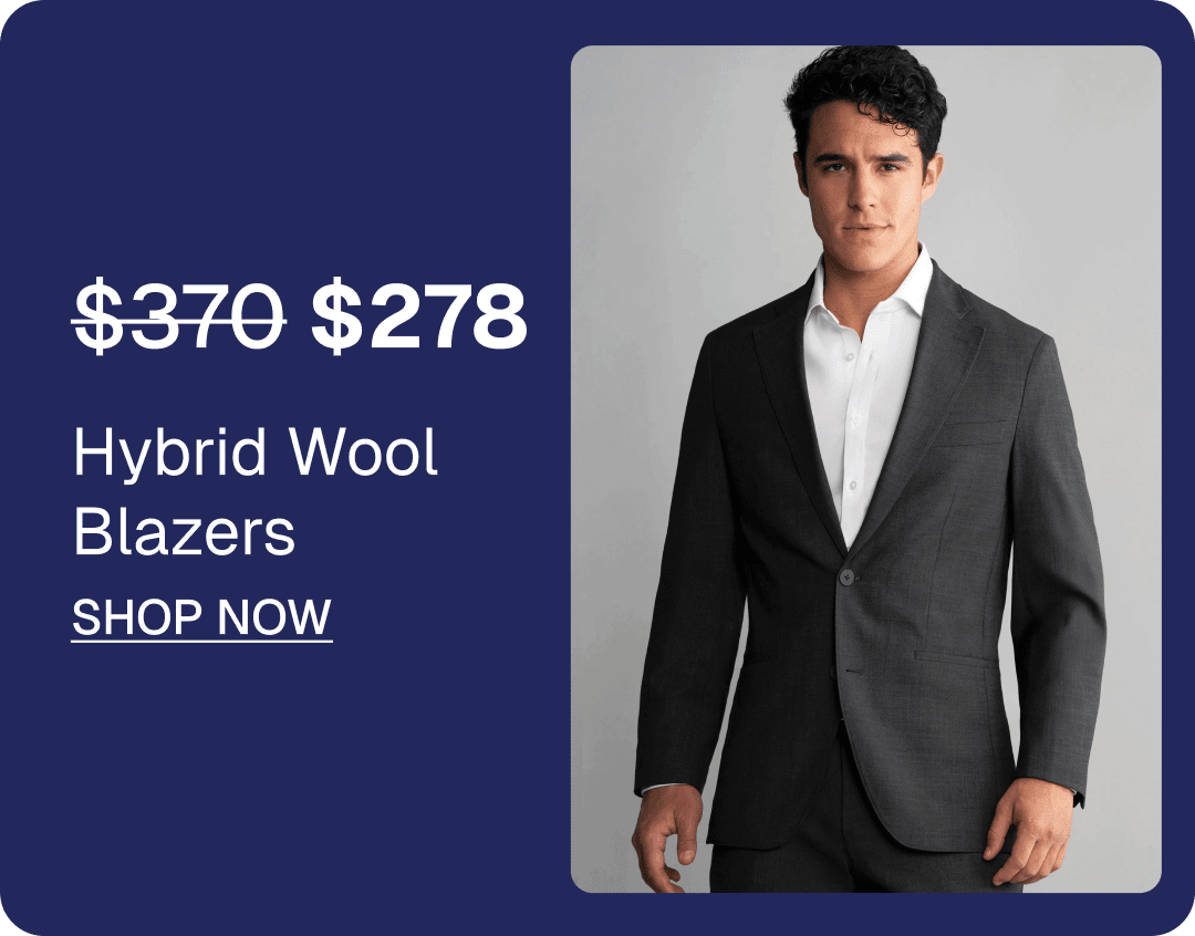 Hybrid Wool Blazers