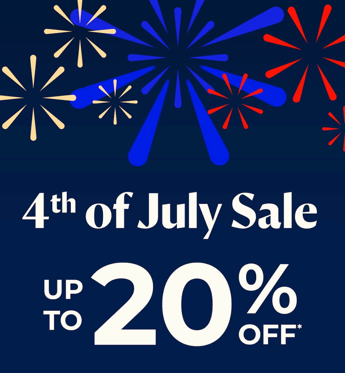 20% off your order