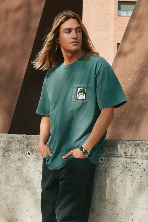 Barbra Bangles Short Sleeve Pocket Tee