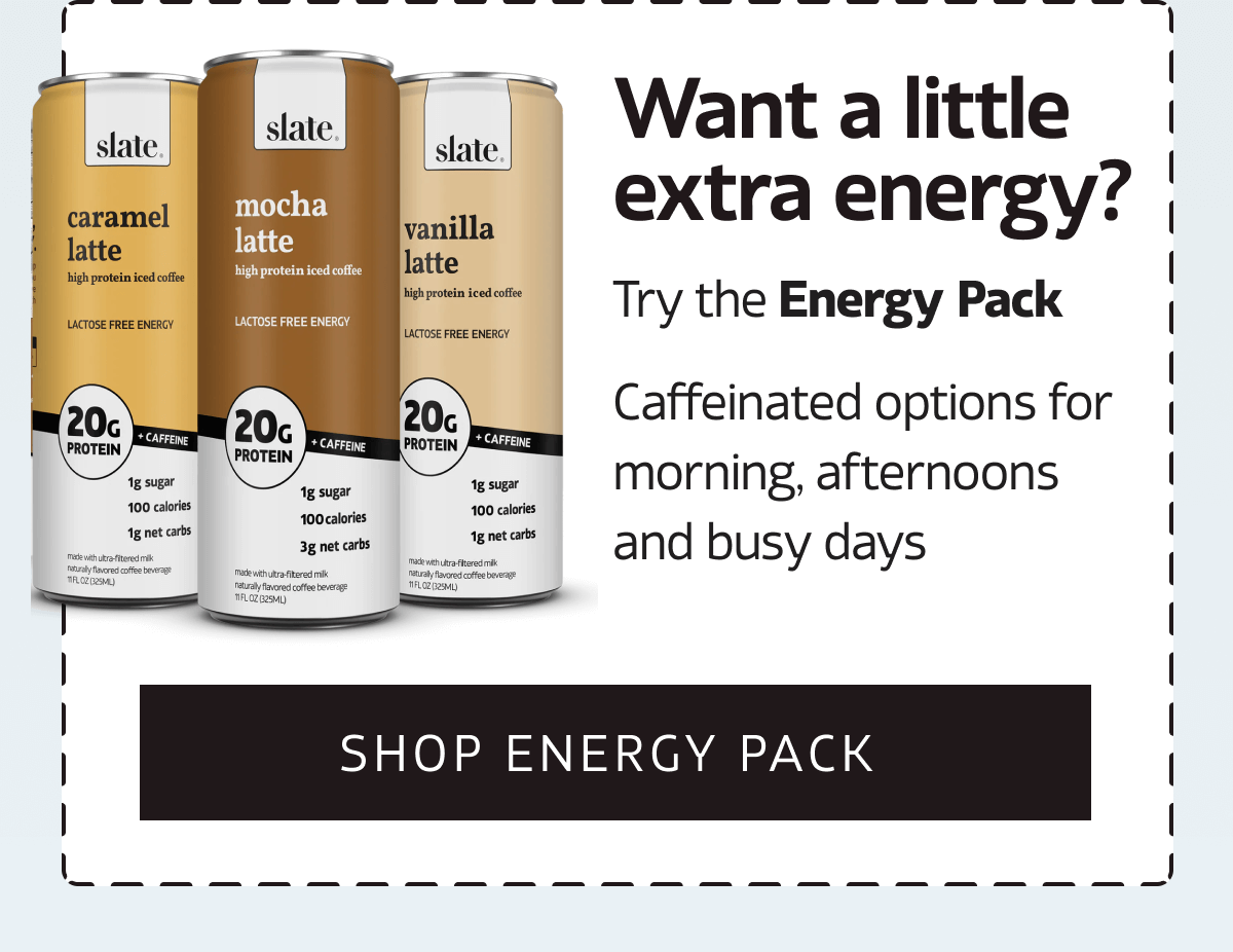 Want a little extra energy? | Shop Energy Pack
