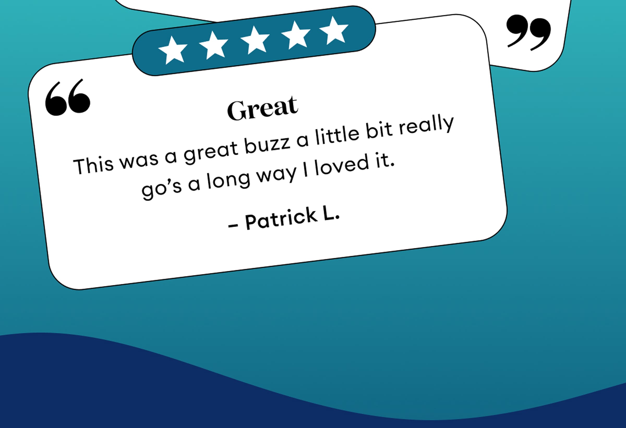 5 Star Review | Patrick L.