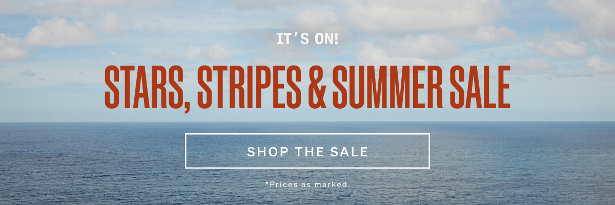 Stars, Stripes & Summer Sale