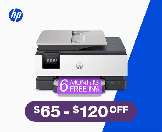 $65 - $120 OFF Select HP Printers