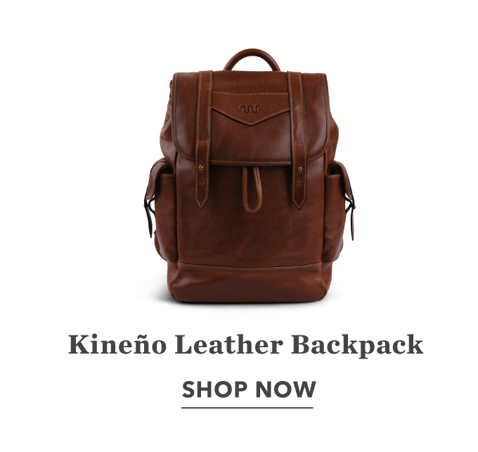 Kineño Leather Backpack