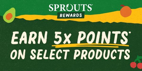 Earn 5x Points* on Select Products