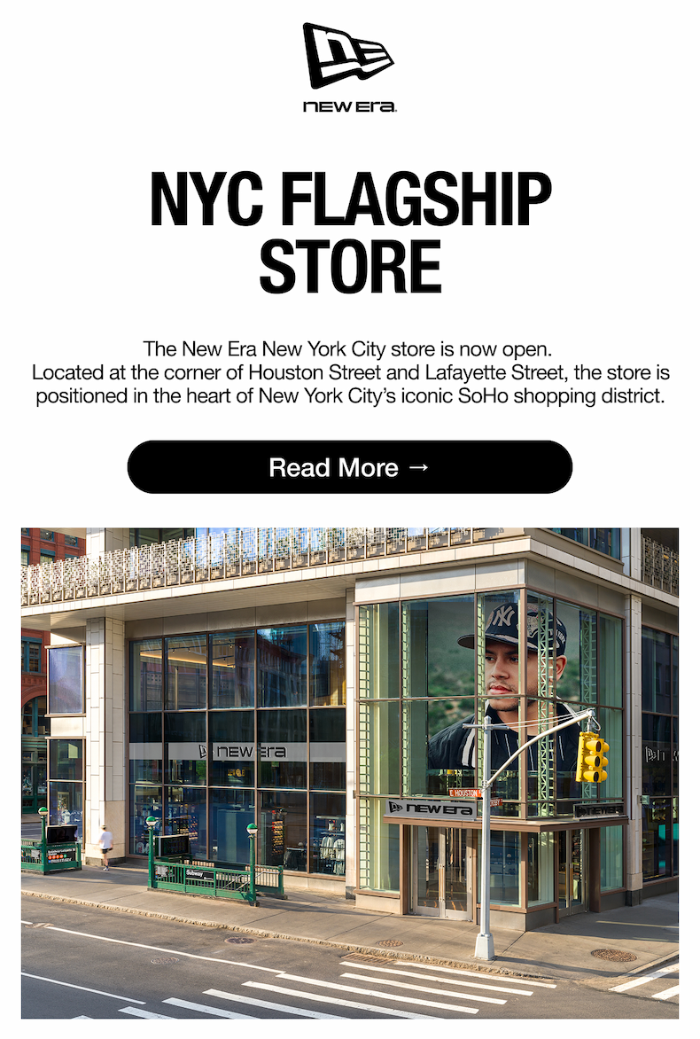 NYC Flagship Store. Read More.