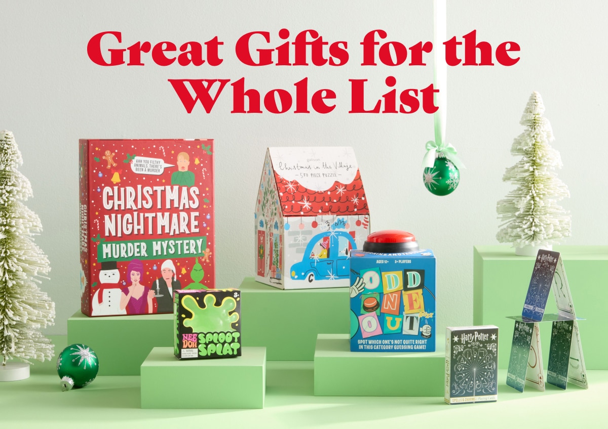 Great Gifts For the Whole List