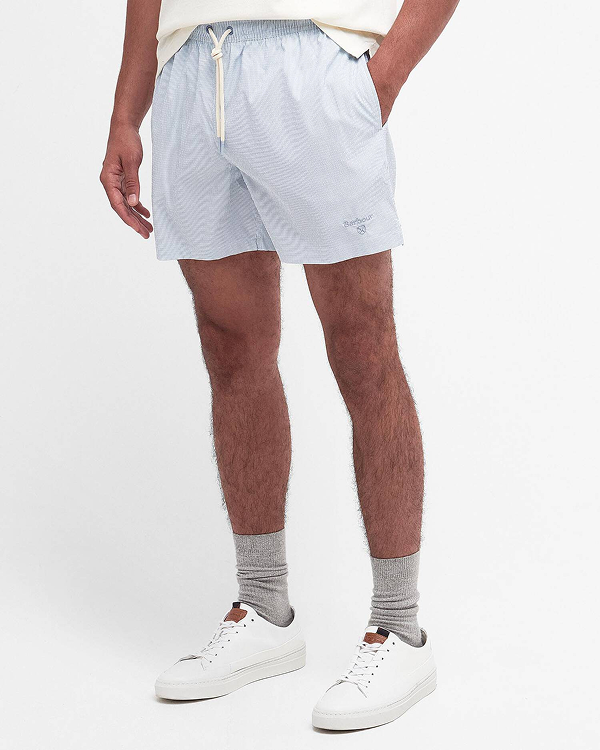Block Print Swim Shorts
